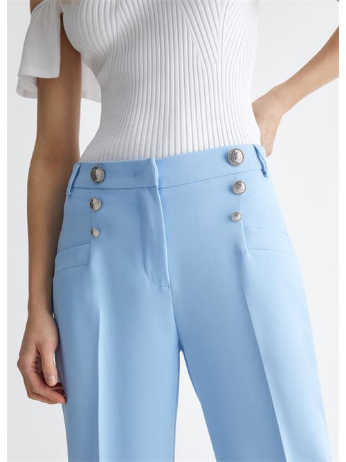 ECS PANT.THRILLER BOTTONI HW LIU JO | MA4164TS896/44121